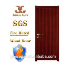 Apartamento de prueba de alta calidad BS Walnut Fire rated Door